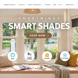 SmartWings – Custom Smart Motorized Shades for Modern Homes