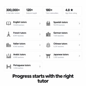 Preply – Affordable Online Language Lessons with Expert Tutors